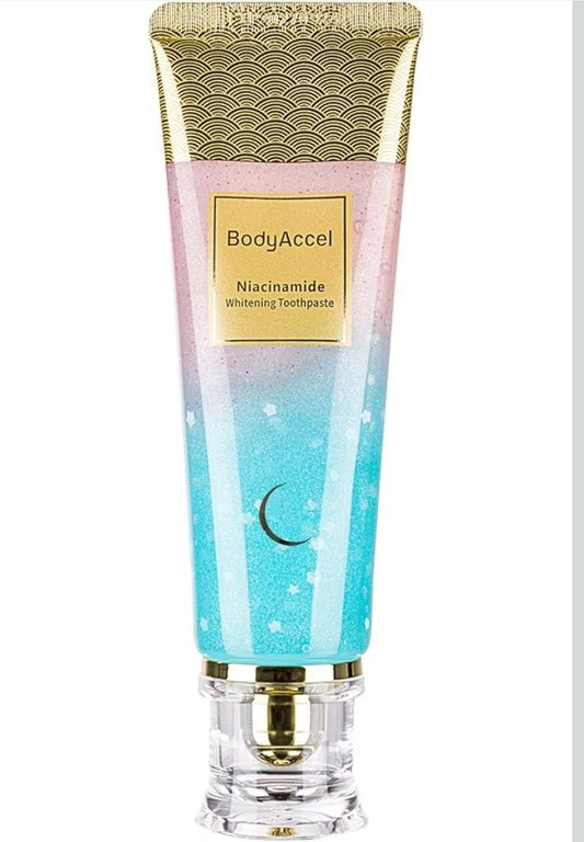Nicotinamide Brightening Toothpaste Deep Cleaning Yellow Teeth Stains Removal Fresh Breath Enamel Gums Care Whitening Toothpaste
